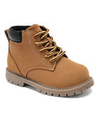 Toddler Boy Fashion Boots - Brown, image 1 of 6 slides